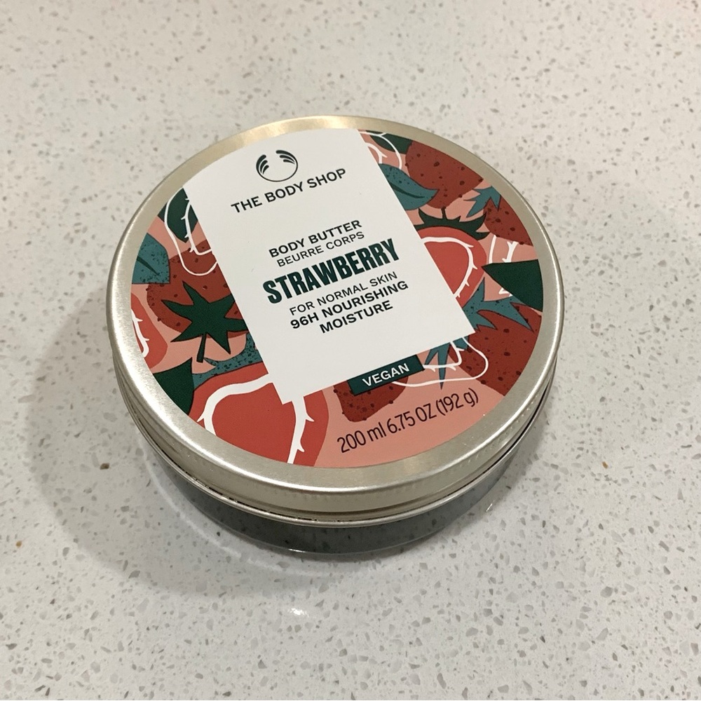Never Used Strawberry Body Butter from the Body Shop